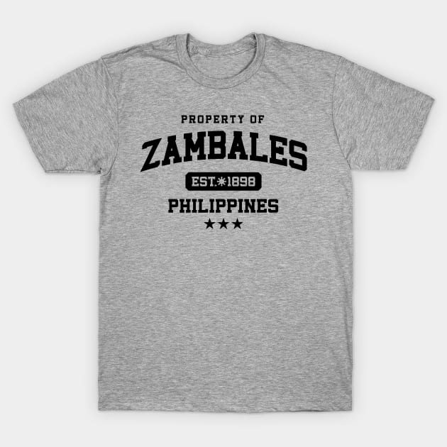 Zambales - Property of the Philippines Shirt T-Shirt by pinoytee